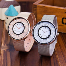 Load image into Gallery viewer, Ladies Silver Stainless Steel Quartz Watch