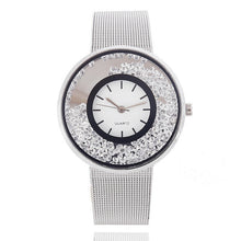 Load image into Gallery viewer, Ladies Silver Stainless Steel Quartz Watch